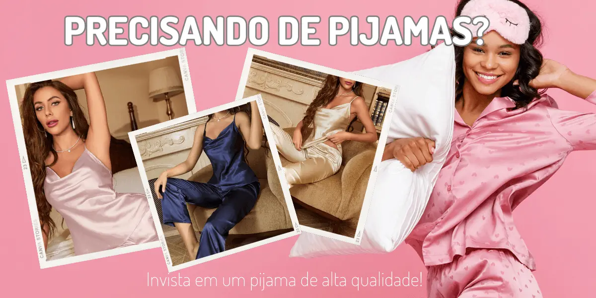 Pijama Sexy Lounge Cetim - Victoria's